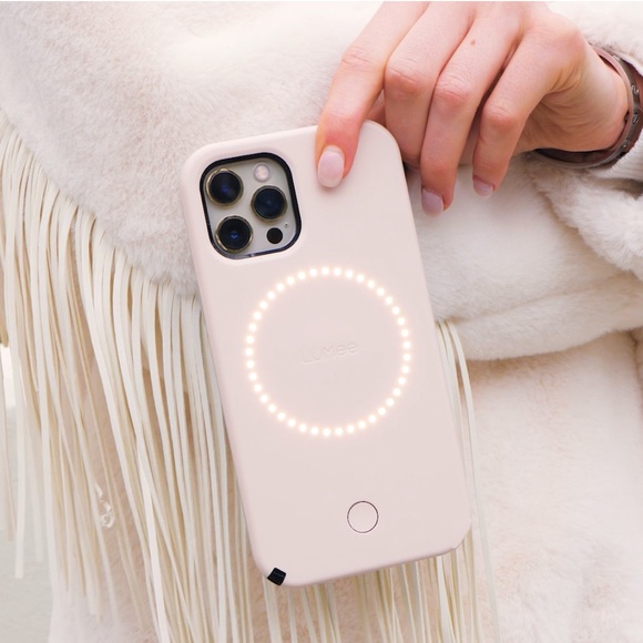 LuMee Halo Millennial Pink iPhone 12 Pro Max - Picture 5 of 9